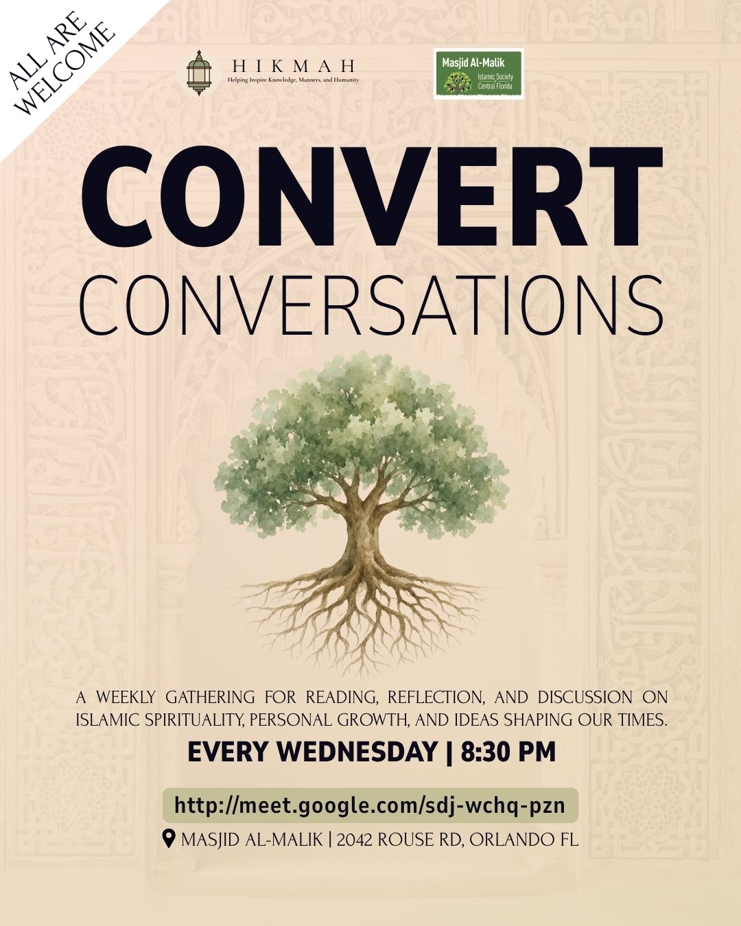 Convert Conversations flyer
