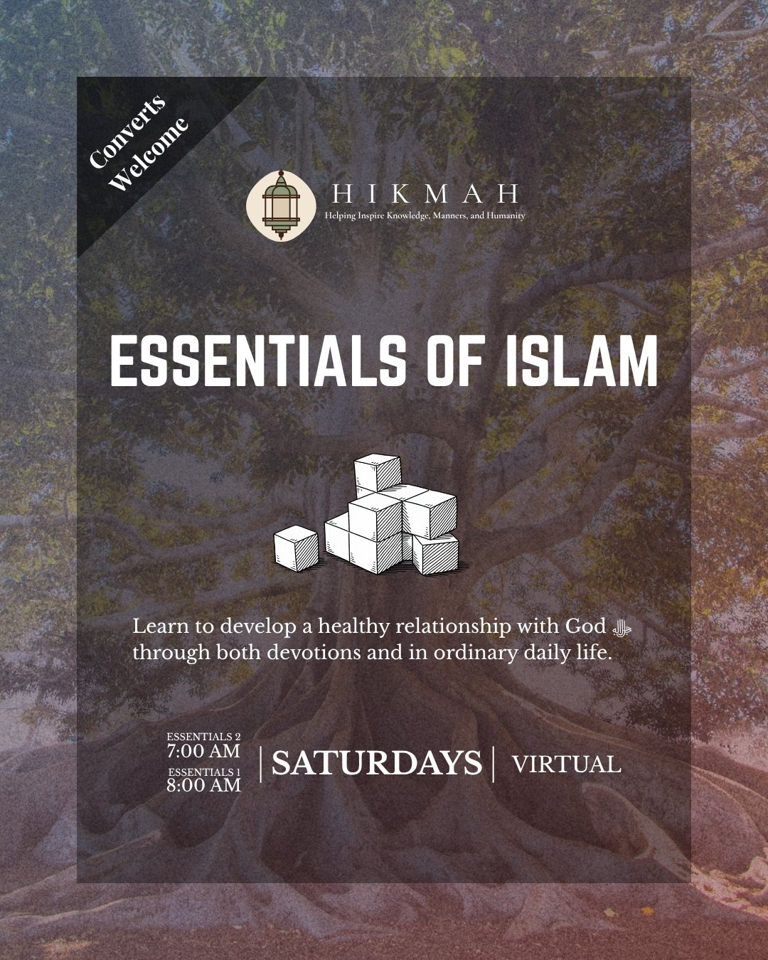 Essentials of Islam flyer
